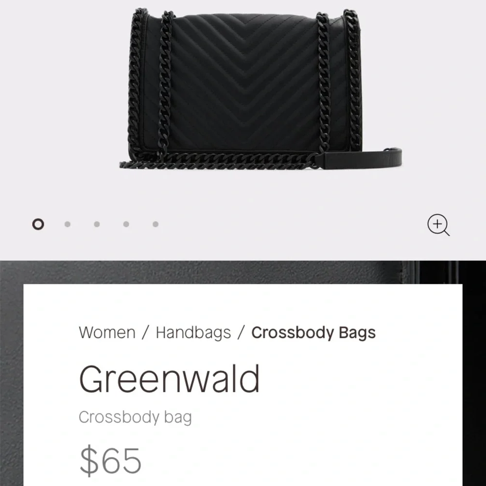 Aldo black purse - Picture 5 of 5